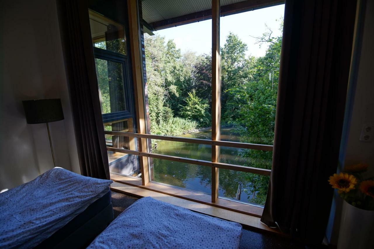 Gaestewohnung Hardinghaus Am Teich Warendorf Exterior foto